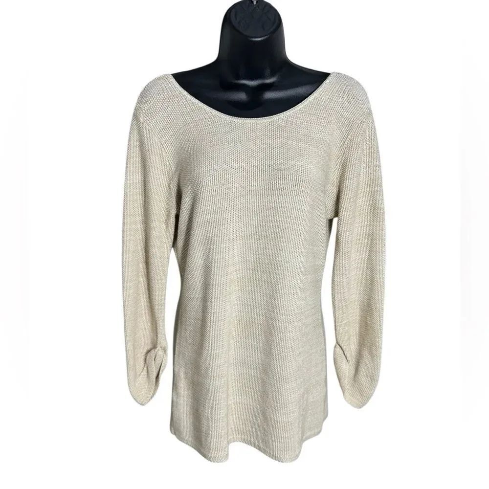 Sparkle & Fade Urban Outfitters scoop back knit Sweater Size Medium